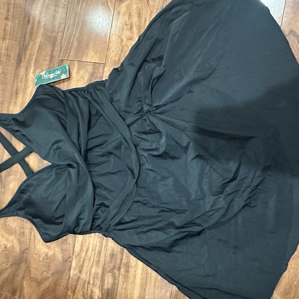 Elegant Black Women's Swim One Piece